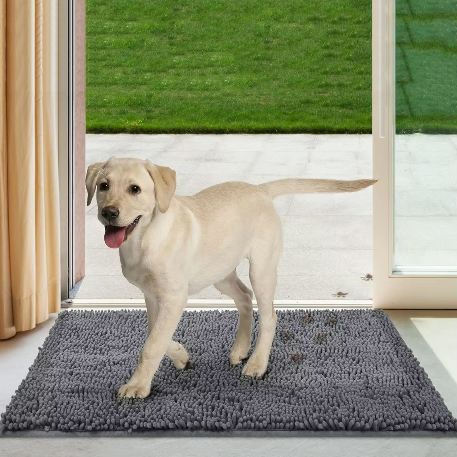 Tapis ultra-absorbant - pattes d'animaux