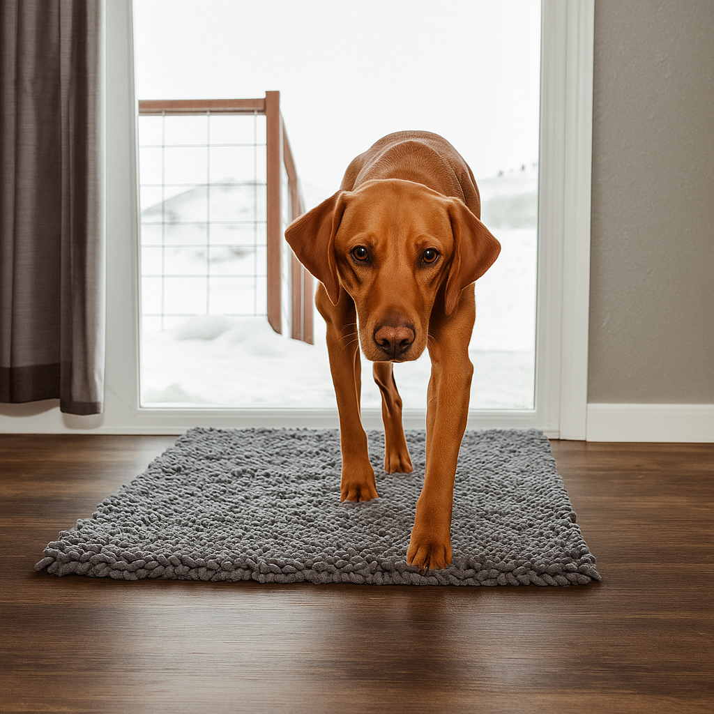 Tapis ultra-absorbant - pattes d'animaux