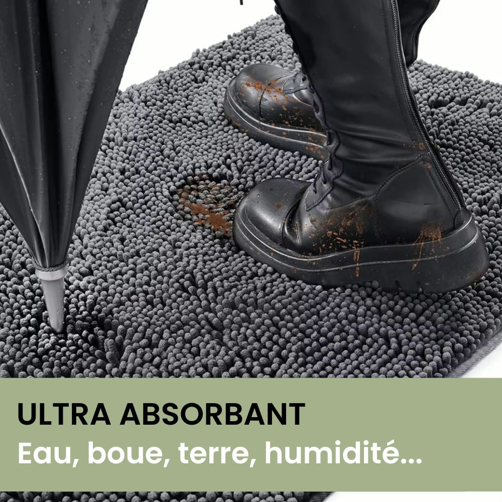 Tapis ultra-absorbant - pattes d'animaux