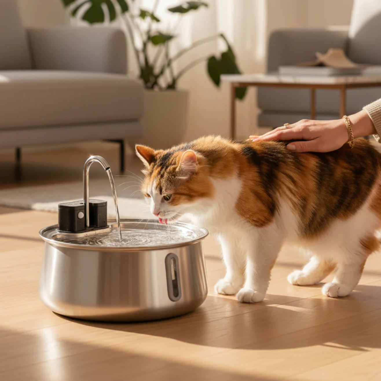 Le KittySpout™ - Fontaine sans fil 2.0