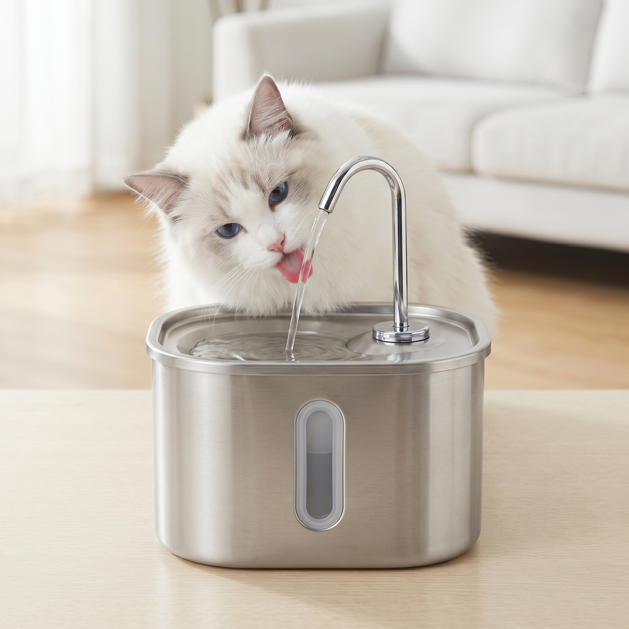 Cocon des compagnons™ - Kit de 2 mois avec fontaine de 2,2 litres