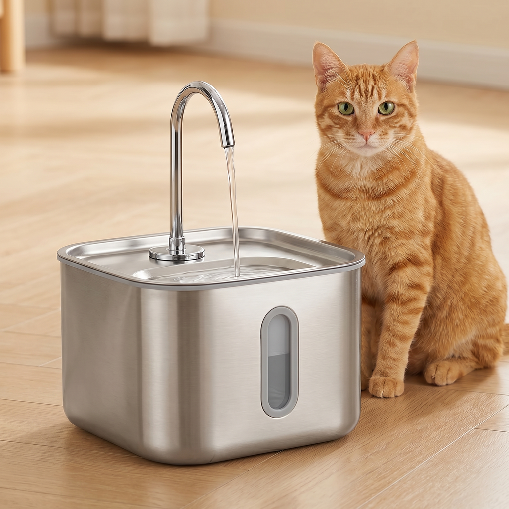 Cocon des compagnons™ - Kit de 2 mois avec fontaine de 2,2 litres
