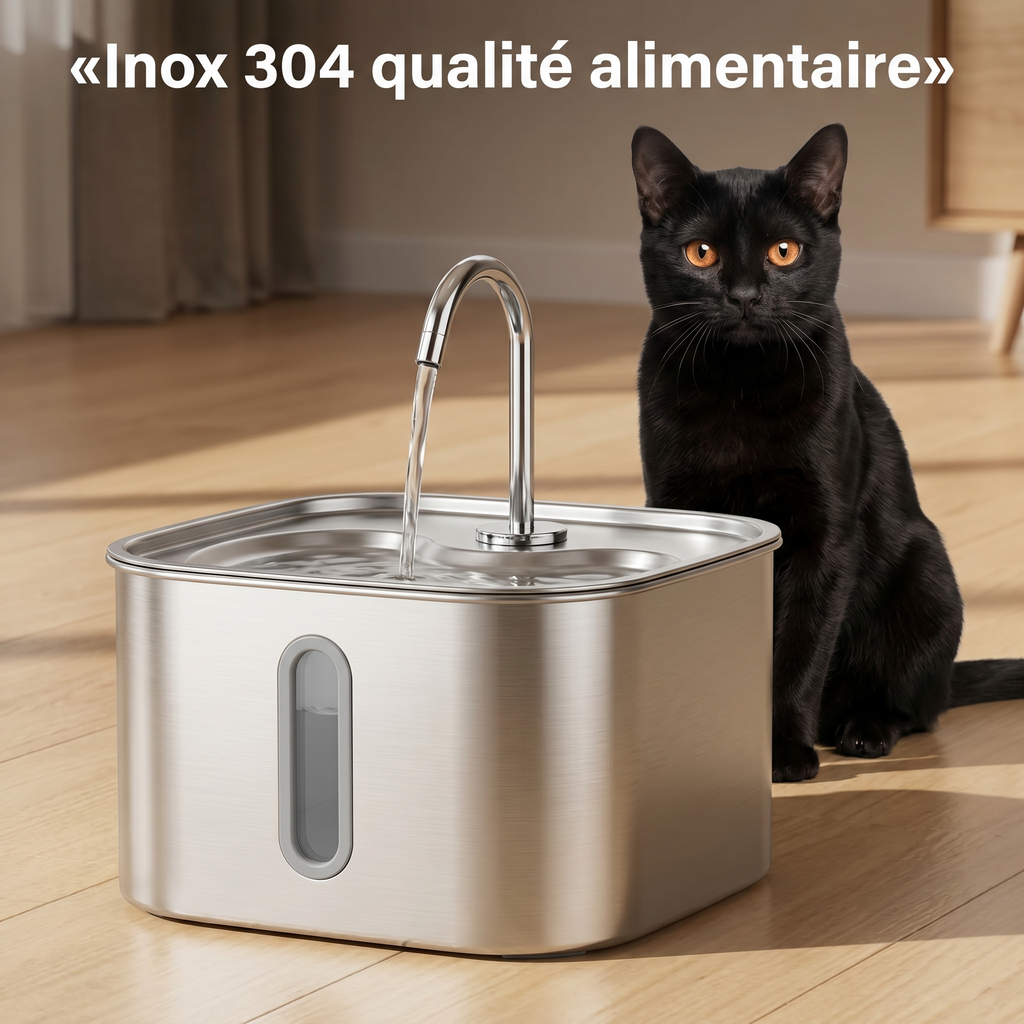 Cocon des compagnons™ - Kit de 2 mois avec fontaine de 2,2 litres
