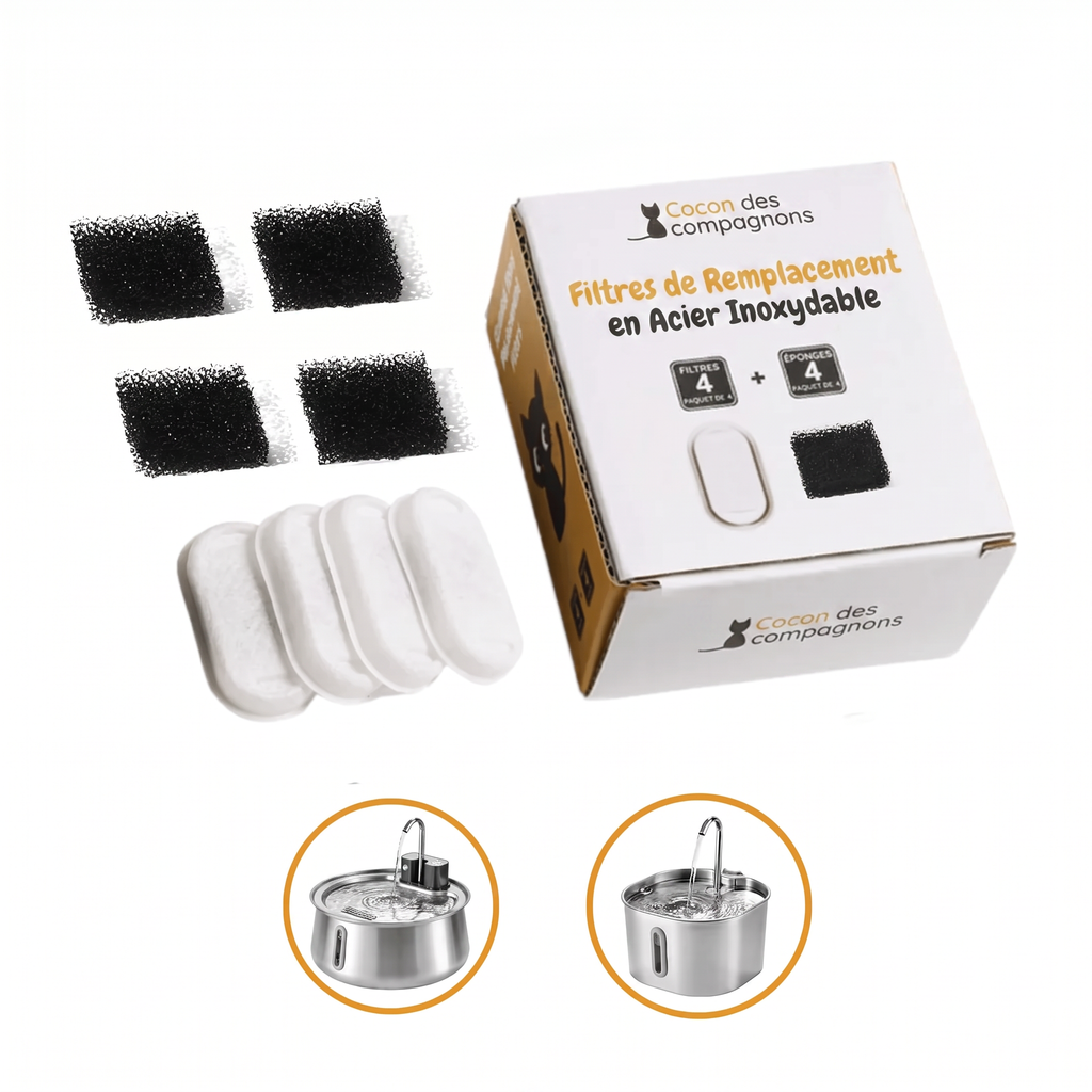 Filtre 2.0 & 2.2L Pour Fontaine à Chat