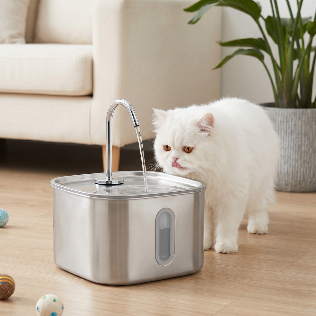 Cocon des compagnons™ - Kit de 2 mois avec fontaine de 2,2 litres